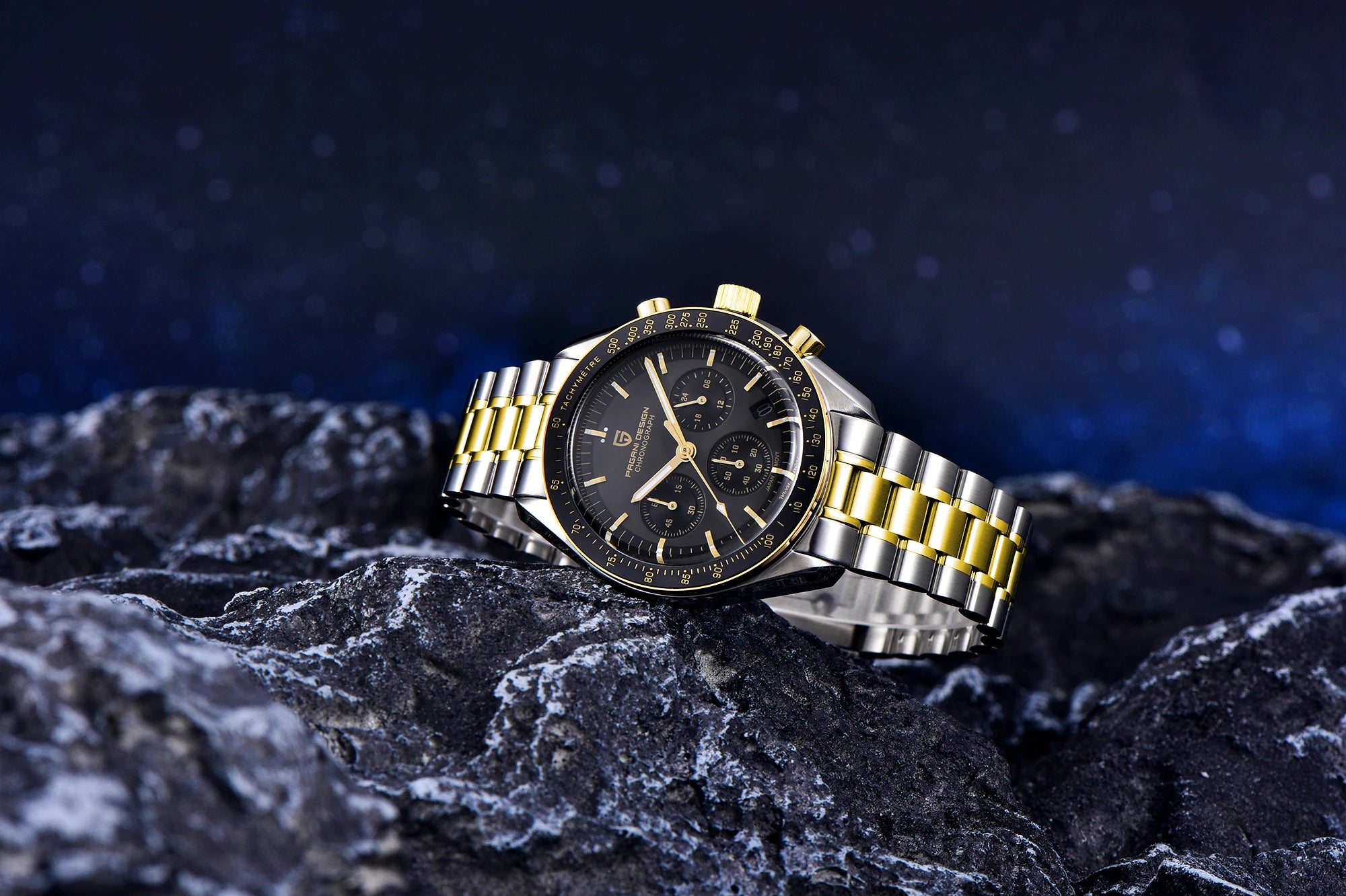 CowLost | pagani-design-2025-silver-gold-moon-luxury-quartz-watches |9