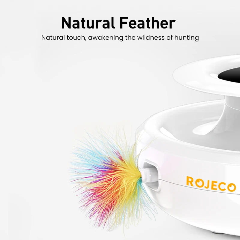 CowLost | cat-treats-rojeco-2-in-1-automatic-smart-cat-toy-with-feather-and-fun-ball |6