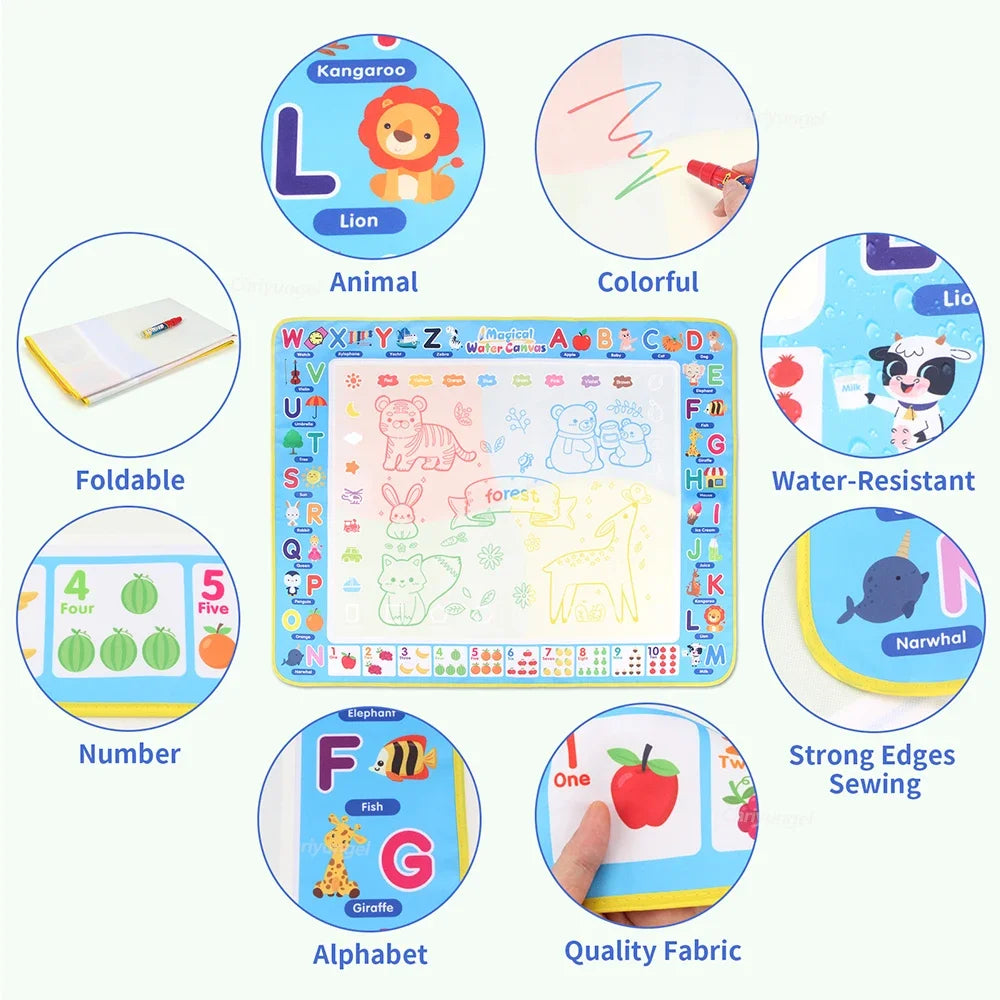 CowLost | product_id-magic-water-drawing-mat-100x80cm-reusable-montessori-educational-toy-for-kids |12
