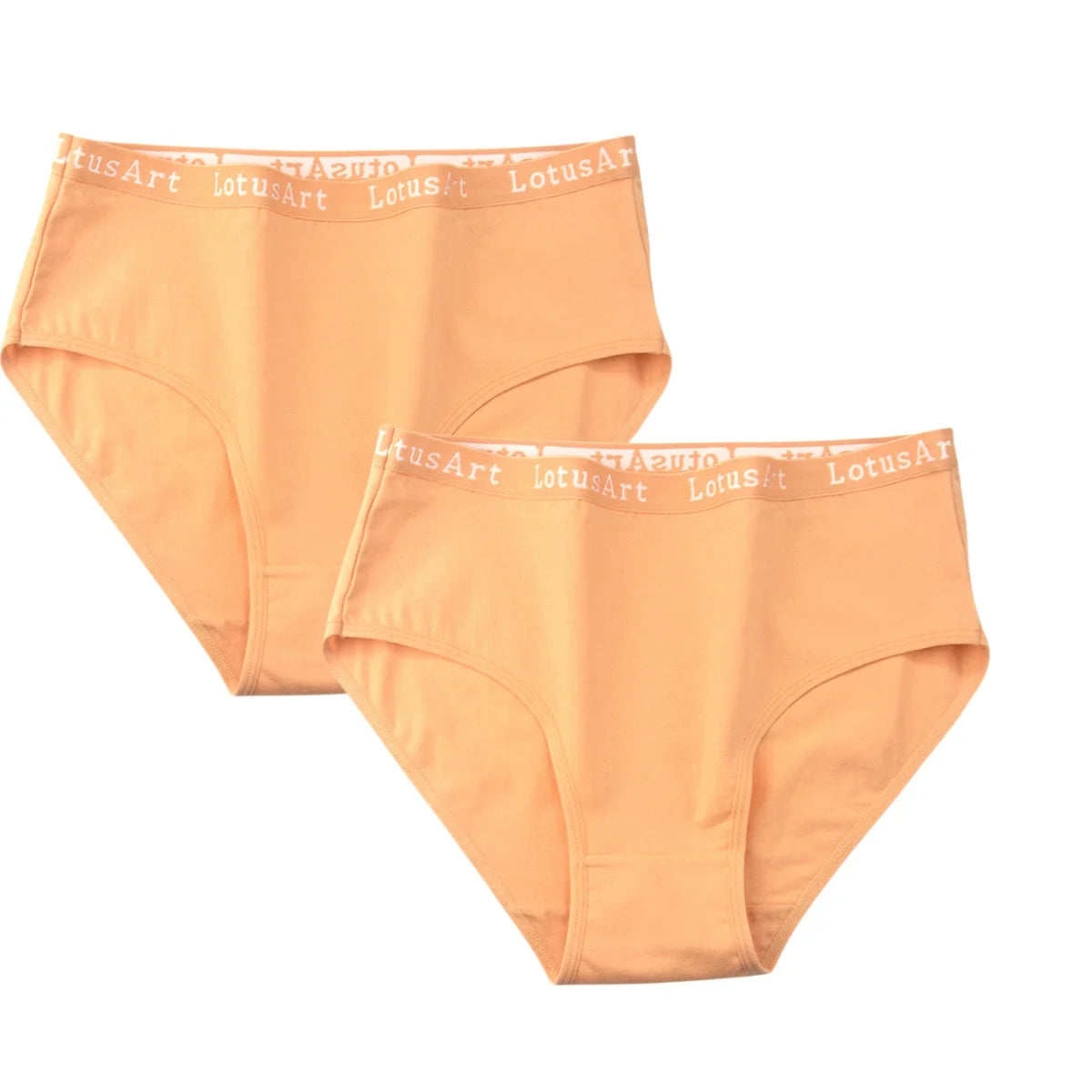 CowLost | product_id-2pcs-women-high-waist-cotton-briefs-tummy-control-breathable-m-2xl |11