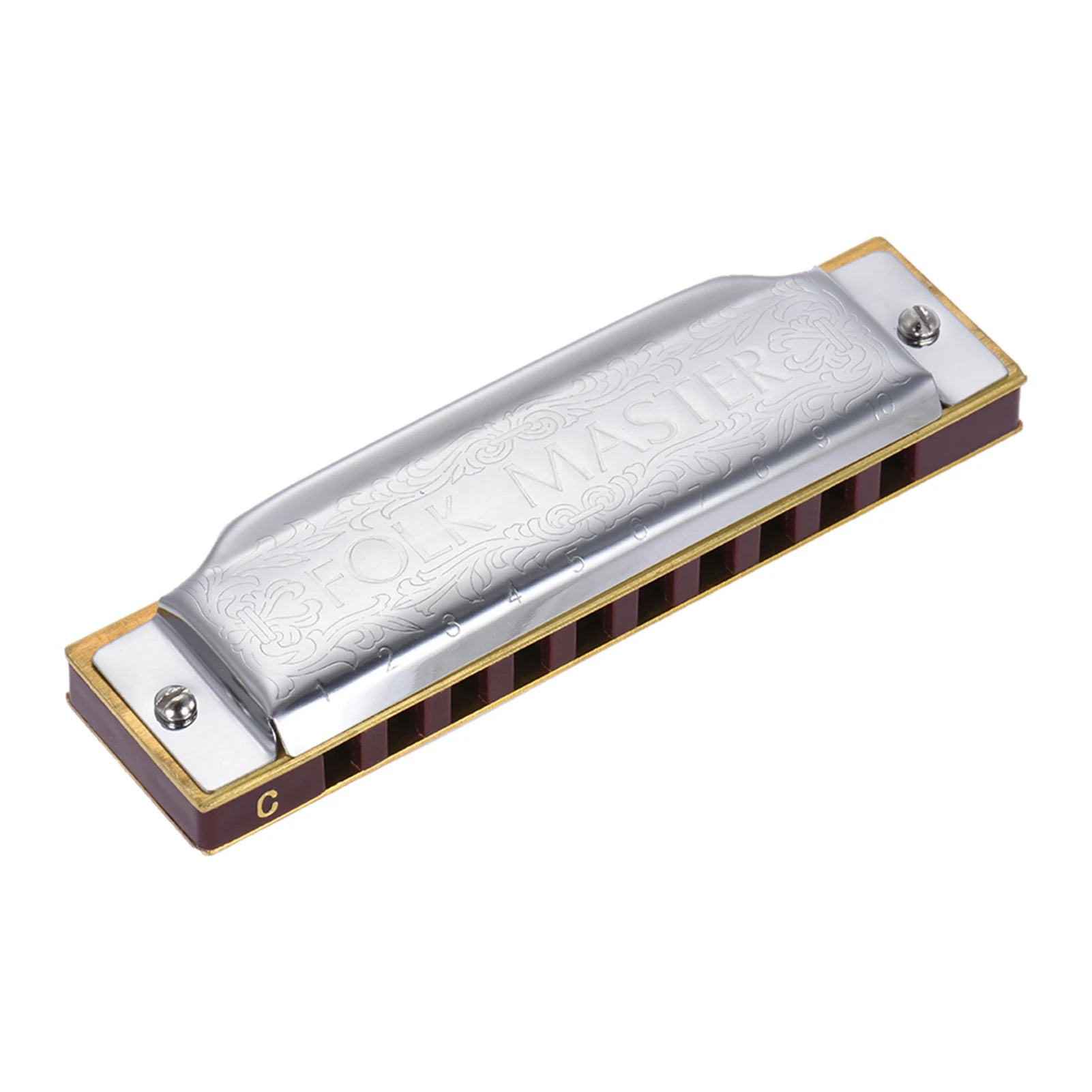 CowLost | product_id-folkmaster-10-hole-diatonic-blues-harmonica-key-of-c-with-20-tones-a-b-e-f-g-standard |15