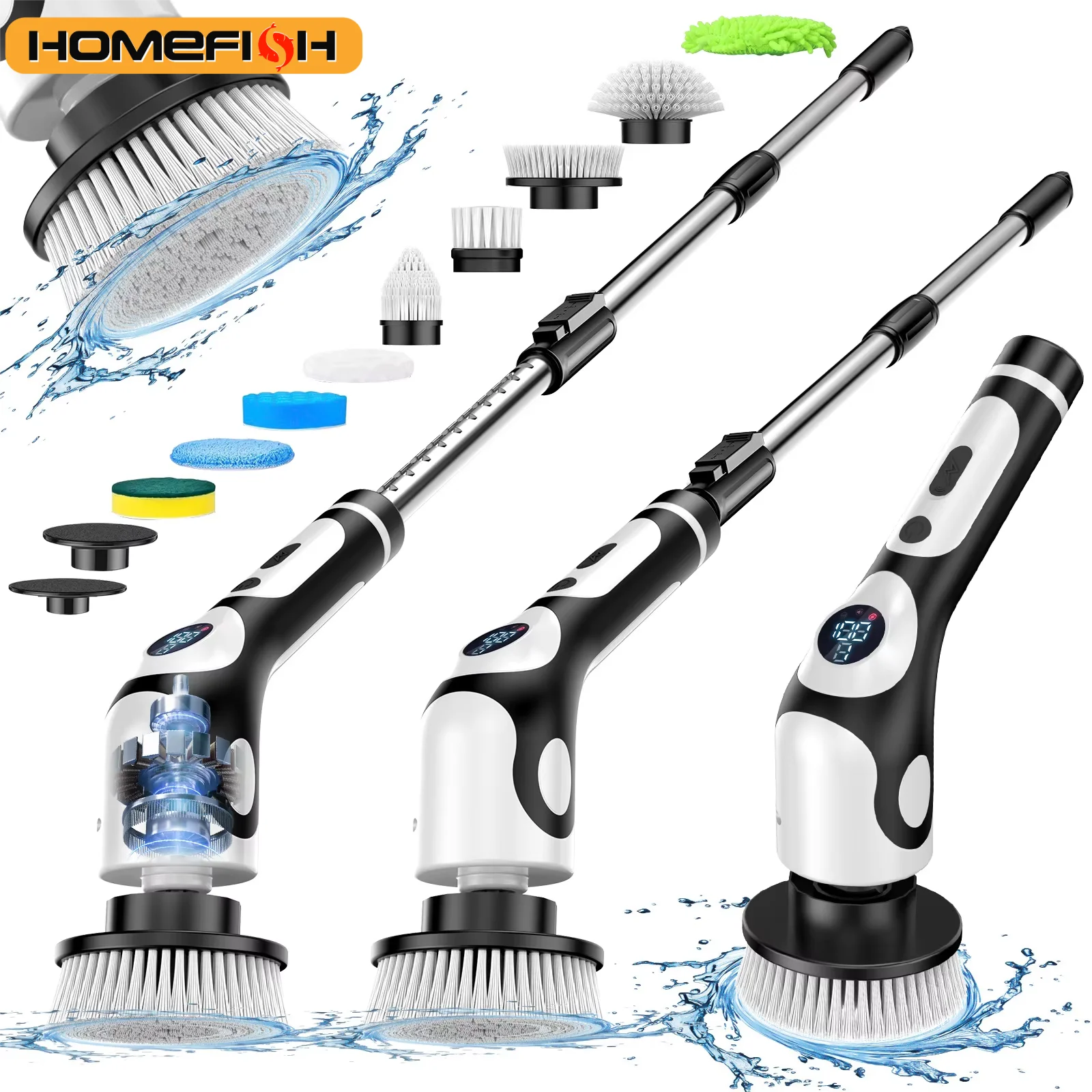 CowLost | product_id-homefish-rechargeable-smart-electric-kitchen-cleaning-brush |1