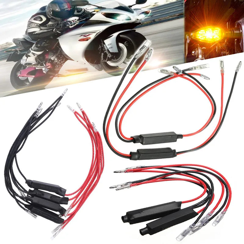 CowLost | 2pcs-10w-motorcycle-led-turn-signal-indicator-load-resistor-flasher-for-yamaha-honda-suzuki-eliminating-fault-resistor-decoder |1