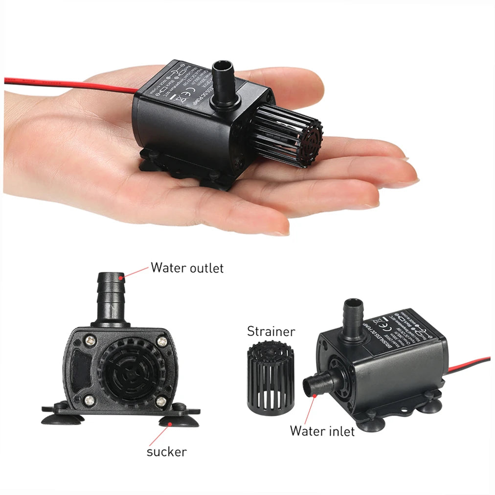 CowLost | product_id-decdeal-dc12v-5w-ultra-quiet-mini-brushless-submersible-water-pump-280l-h-300cm-lift |8