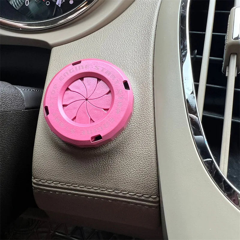 CowLost | vehicle-decor-product_id-motorcycle-ignition-key-decor-cover-rotary-push-start-button-sticker-car-interior |5