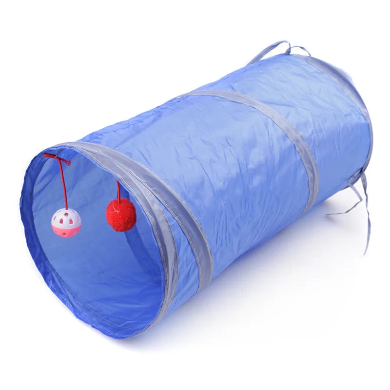 CowLost | cat-treats-cat-tunnel-toy-with-2-holes-and-balls-for-pets |5