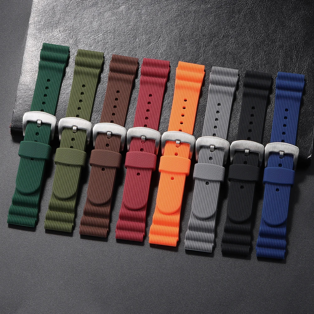 CowLost | bracelets-product_id-22mm-waterproof-sport-silicone-watchband-for-seiko-unisex-diving-rubber-strap |3