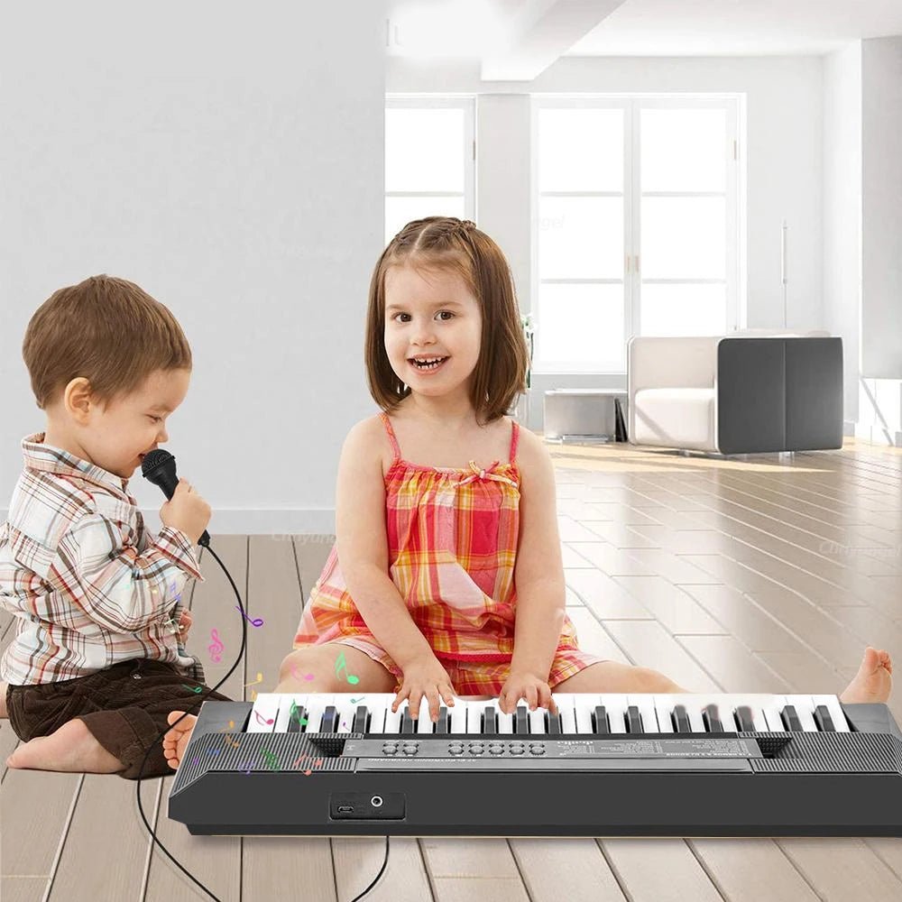 CowLost | product_id-37-key-kids-electronic-piano-keyboard-with-microphone-educational-toy-gift |9