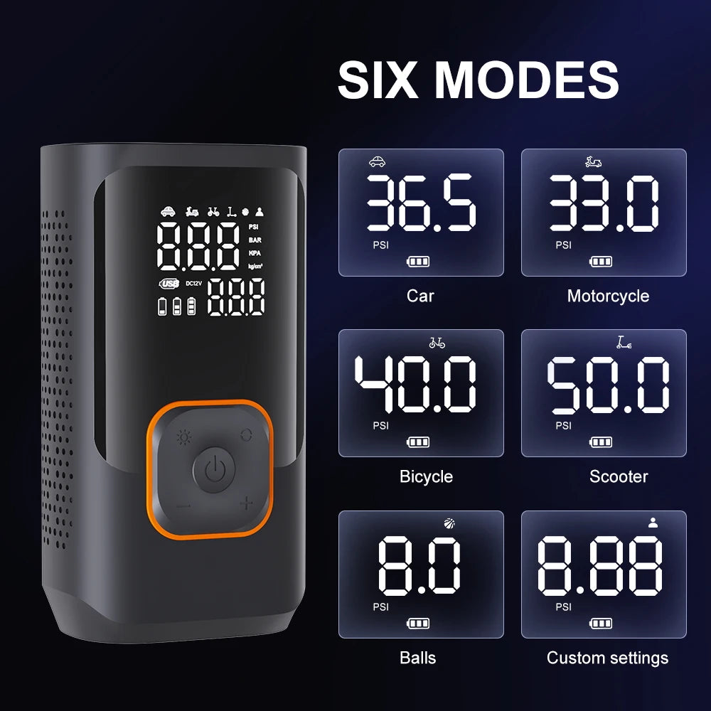 CowLost | product_id-yiju-portable-wireless-air-compressor-pump-for-car-motorcycle-bicycle-ball-inflation |5