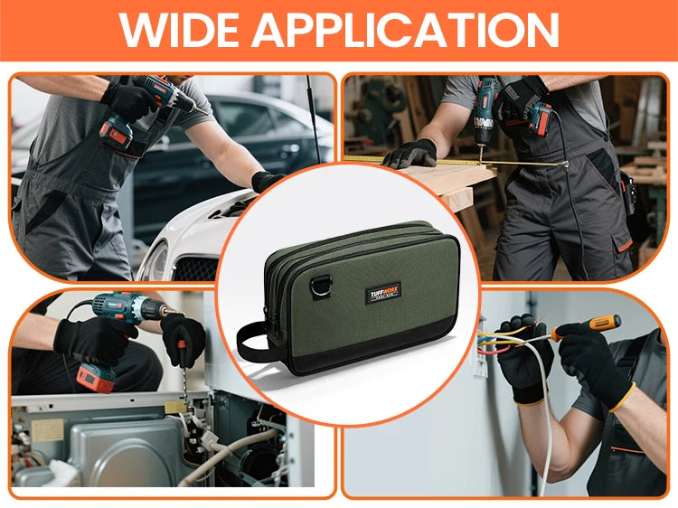 CowLost | product_id-dual-compartment-tool-bag-gray-black |12