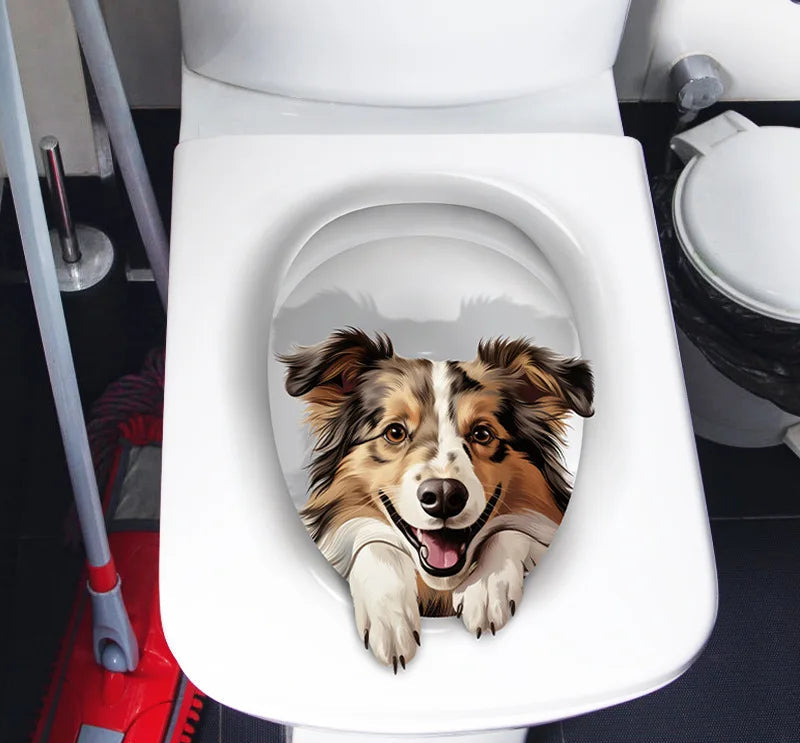 CowLost | vivid-3d-hole-cat-toilet-sticker-home-decoration |5