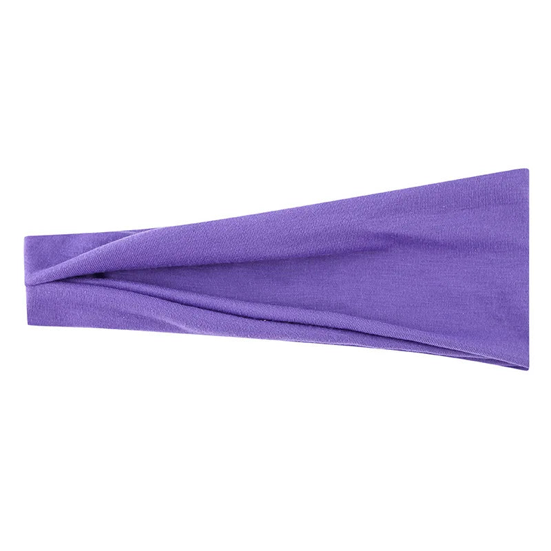CowLost | women-headband-turban-solid-color-elastic-hair-bands |5