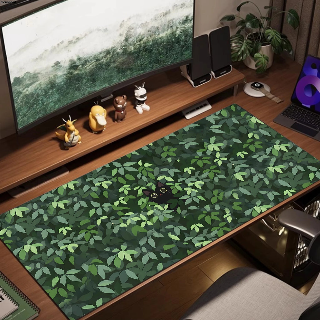 CowLost | uncategorized-grass-cat-gaming-mousepad-xxl-900x400mm |2