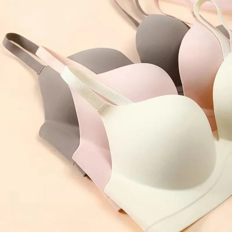 CowLost | product_id-seamless-wire-free-3-4-cup-push-up-bra-for-women-comfortable-support |6