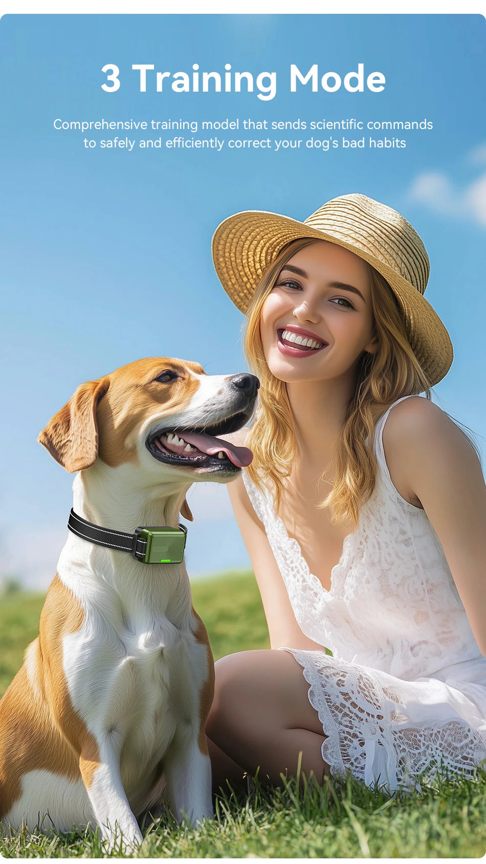 CowLost | dog-diapers-rojeco-ipx7-waterproof-electric-dog-training-collar-with-remote-control |10