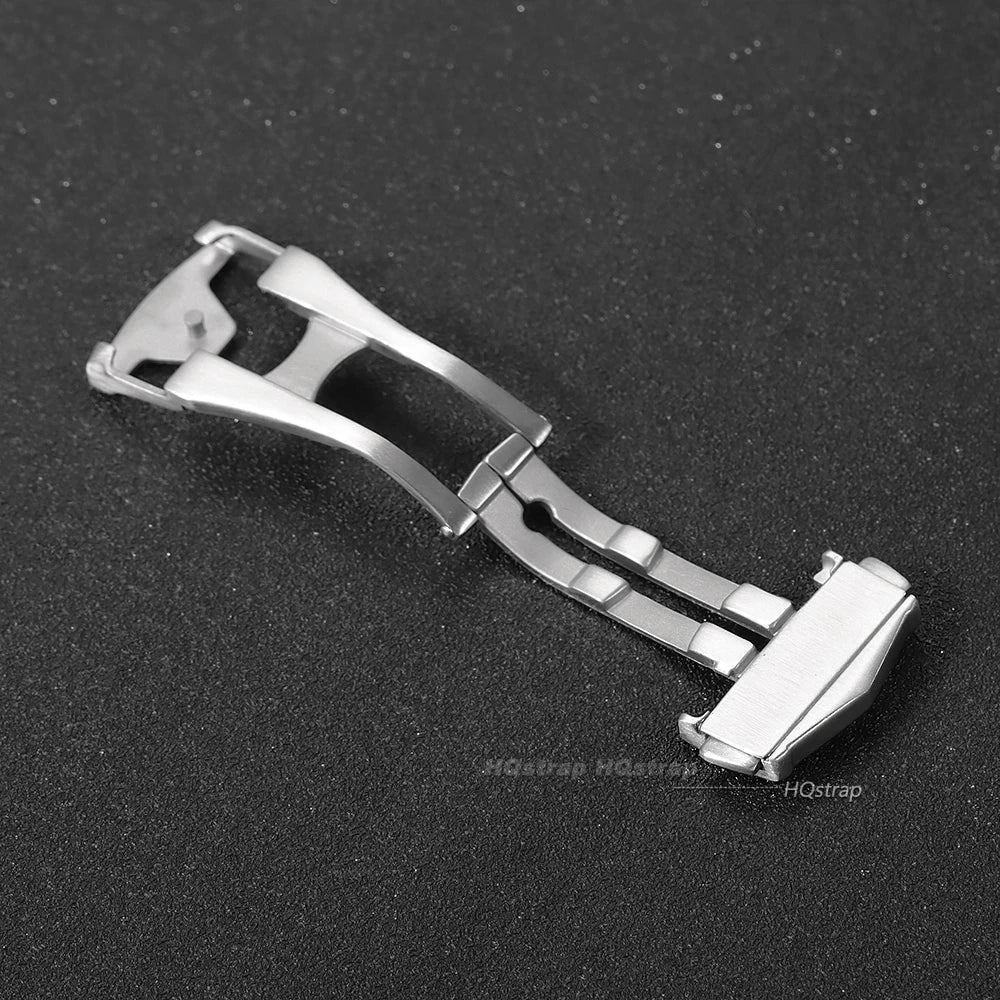 18mm 20mm Stainless Steel Deployment Clasp Buckle for Omega Watch Strap Replacement