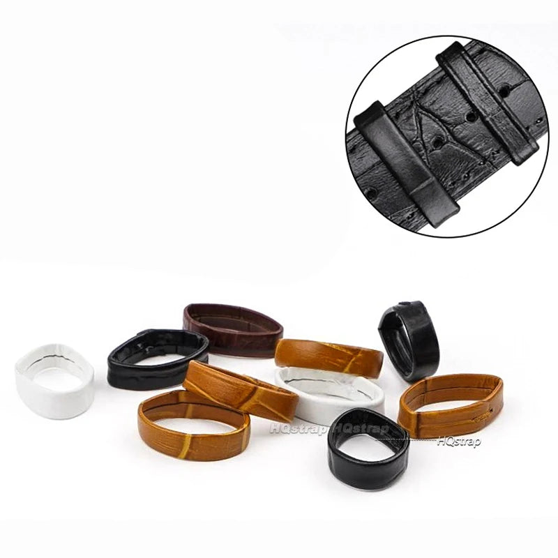 CowLost | product_id-hqstrapchoice-leather-watch-band-keeper-loop-strap-retainer-14mm-26mm-unisex |5
