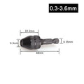 CowLost | product_id-mini-keyless-drill-chuck-0-3-8mm-self-tighten-1-4-hex-shank-quick-change-converter |15