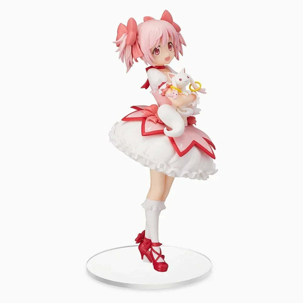 CowLost | 22cm-pmmm-kaname-madoka-akemi-homura-anime-action-figures-pvc-model-toy-gift |5