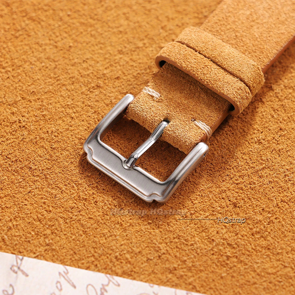 CowLost | bracelets-product_id-quick-release-vintage-suede-cowhide-watch-strap-handmade-16-22mm-gray-brown-green |5