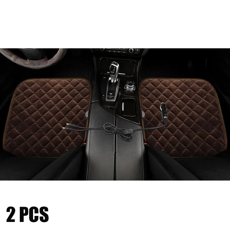12V Heated Car Seat Cover 30' Fast Heating
