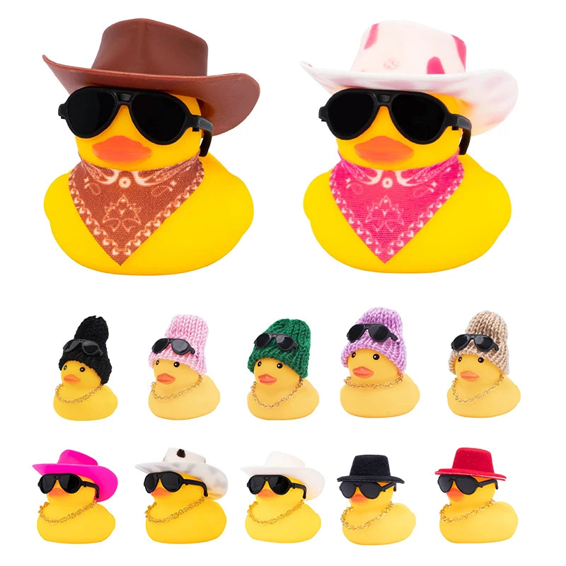 CowLost | product_id-car-rubber-duck-dashboard-ornament-with-mini-bachelor-cap-decoration |1