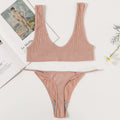 CowLost | product_id-women-seamless-u-neck-push-up-bra-low-waist-brazilian-thong-set |20