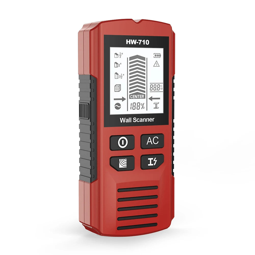 Multifunctional Handheld Wall Stud Finder Metal Detector with LCD for Home Use