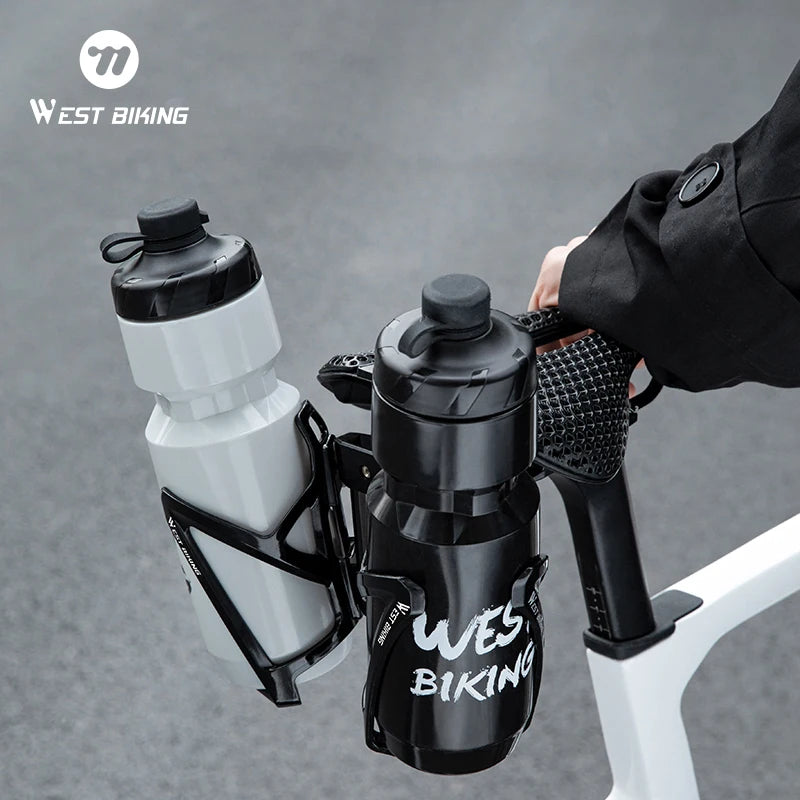 CowLost | west-biking-bicycle-water-bottle-cage-extension-mount-for-bike-saddle-single-double-bottles-holder-mtb-road-bike-accessories |1