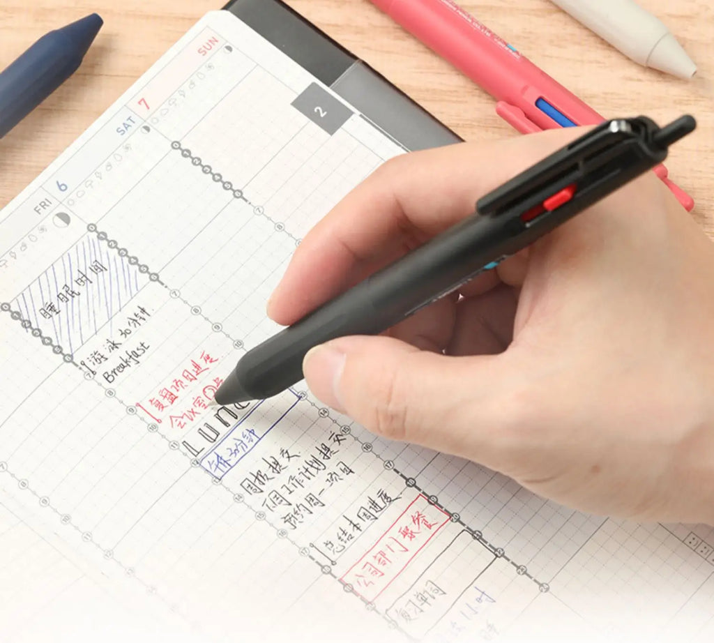 CowLost | product_id-uni-jetstream-3-in-1-multi-color-ballpoint-pen-black-red-blue-quick-dry-ink-0-5-0-7mm-smooth-writing |6
