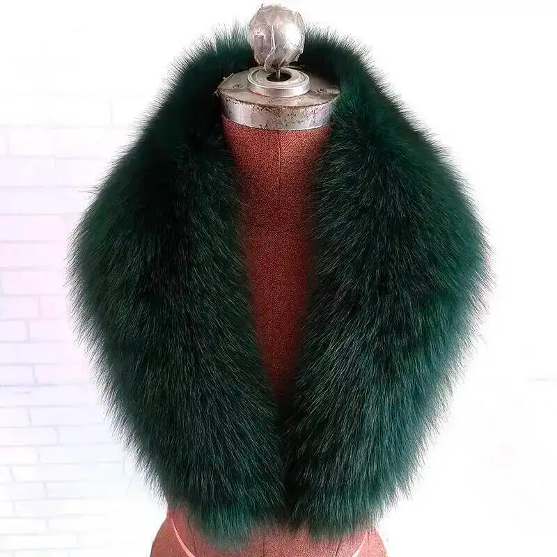 CowLost | fur-collar-women-fashion-autumn-winter-warm-shawl-large-size-neck-warmer |8