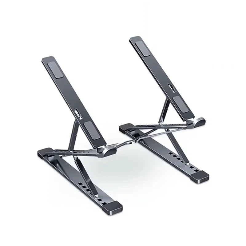 CowLost | aluminum-n8-foldable-laptop-stand-adjustable-portable-notebook-bracket-support |8