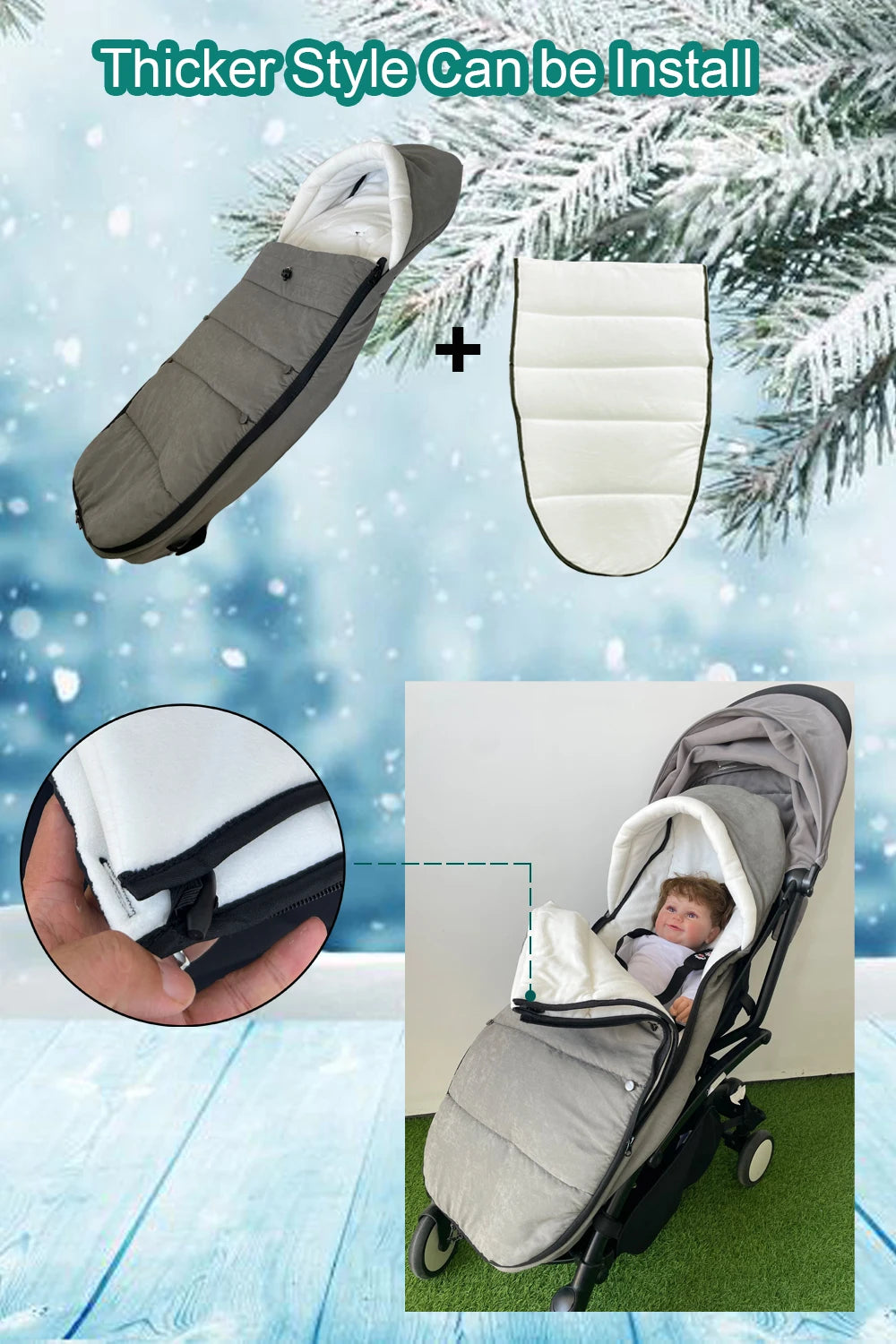 CowLost | universal-stroller-footmuff-compatible-with-all-yoyo-strollers-and-bugaboo-strollers |15