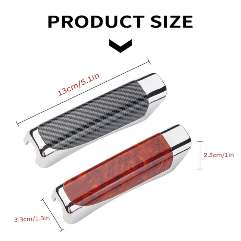 CowLost | hand-grips-product_id-car-hand-brake-cover-carbon-fiber-protection-grip-interior-accessory |6