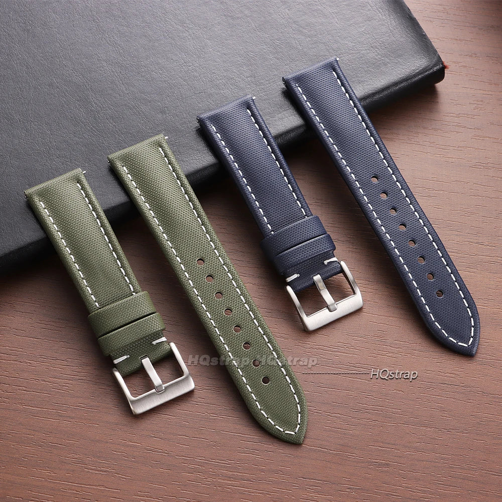 CowLost | bracelets-product_id-premium-waterproof-nylon-sailcloth-watch-band-strap-18-22mm-quick-release-unisex-sport-wristbelt |8