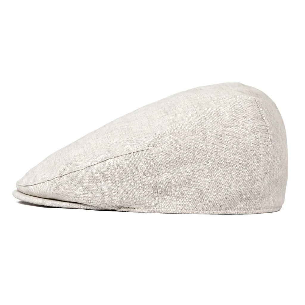 CowLost | botvela-linen-flat-cap-for-men-women |9