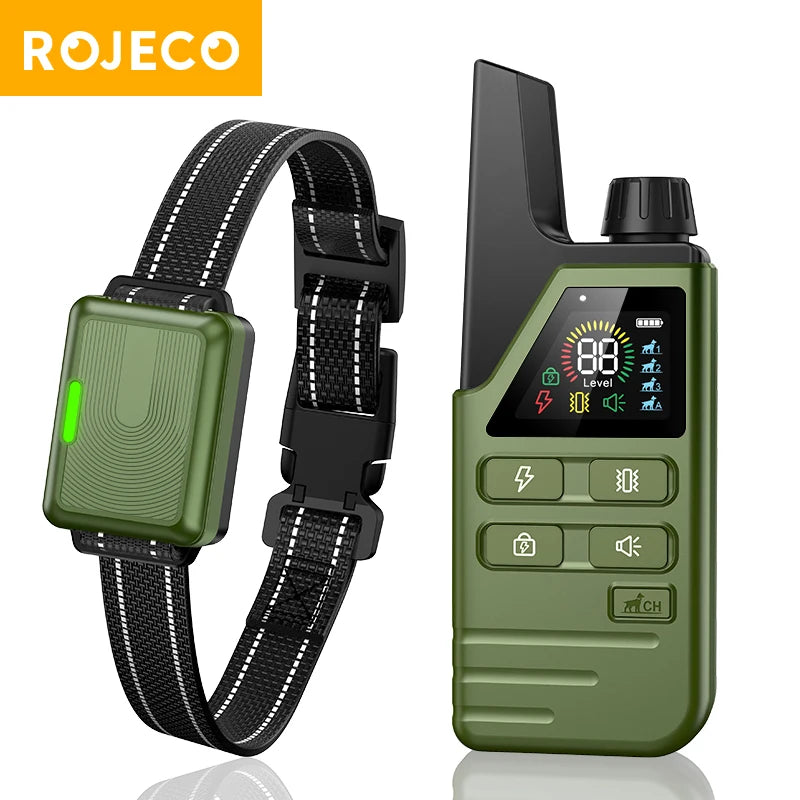 CowLost | dog-diapers-rojeco-ipx7-waterproof-electric-dog-training-collar-with-remote-control |1