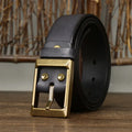 CowLost | 3-8cm-width-5mm-thick-retro-cowboy-belt |25