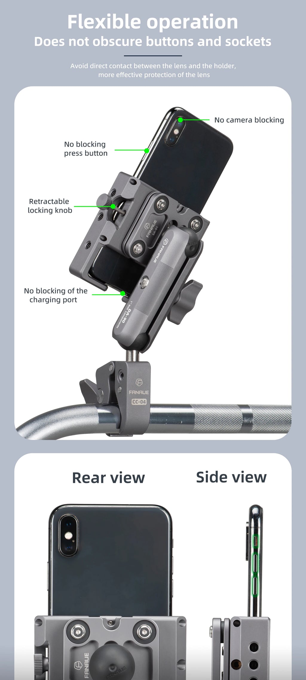 CowLost | motorcycles-product_id-fanaue-shock-absorber-phone-holder-for-motorcycles-bicycles-atv-utv |15