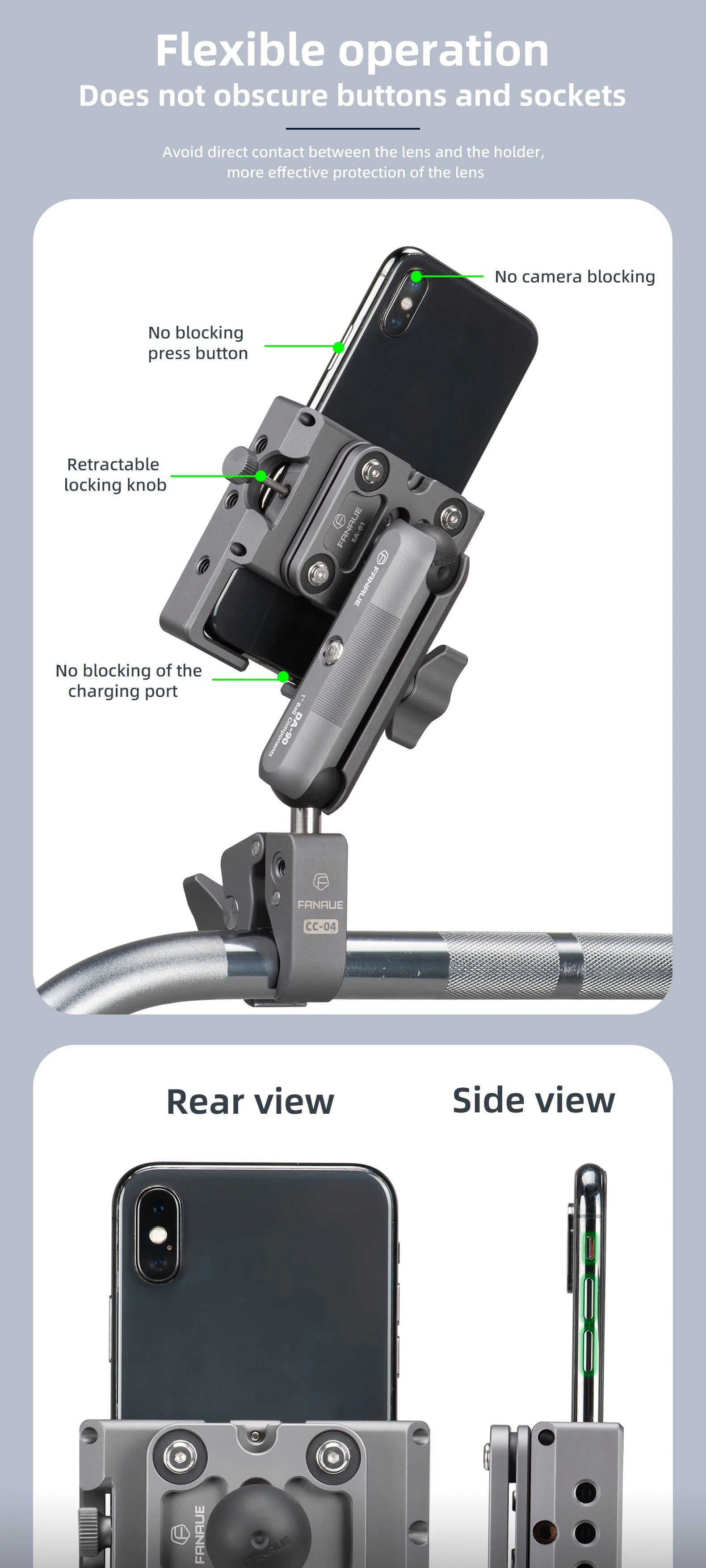 CowLost | motorcycles-product_id-fanaue-shock-absorber-phone-holder-for-motorcycles-bicycles-atv-utv |15