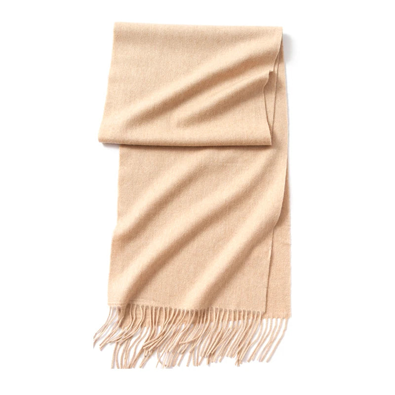CowLost | winter-pure-long-wool-scarf-women-luxury-brand |72
