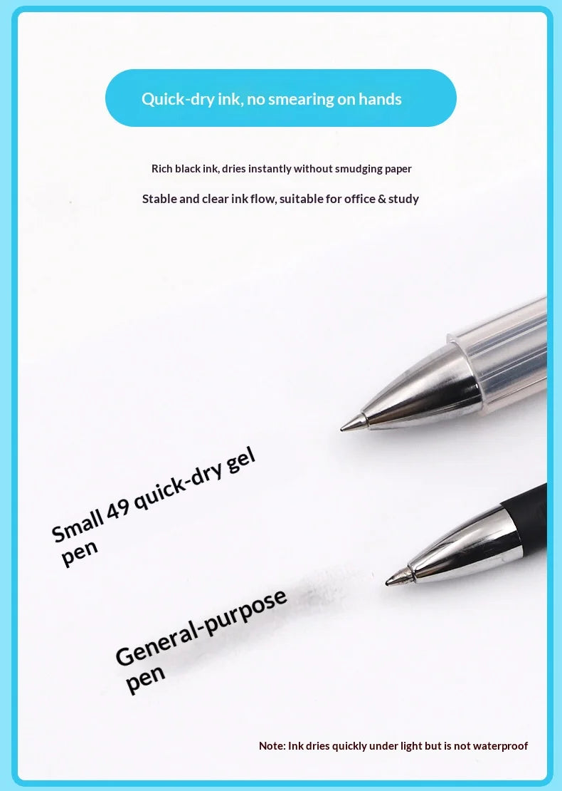 CowLost | product_id-zebra-jjz49-quick-dry-gel-pen-0-4-0-5mm-retractable-cushion-grip-transparent-design-for-exams-writing |9