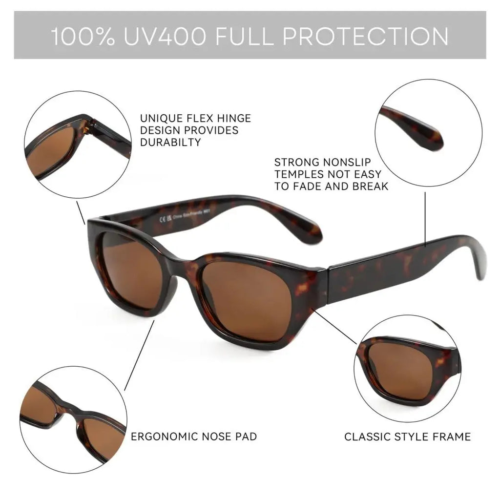 CowLost | zenottic-womens-sunglasses-polarized-trendy-cat-eye-uv400-protection |5