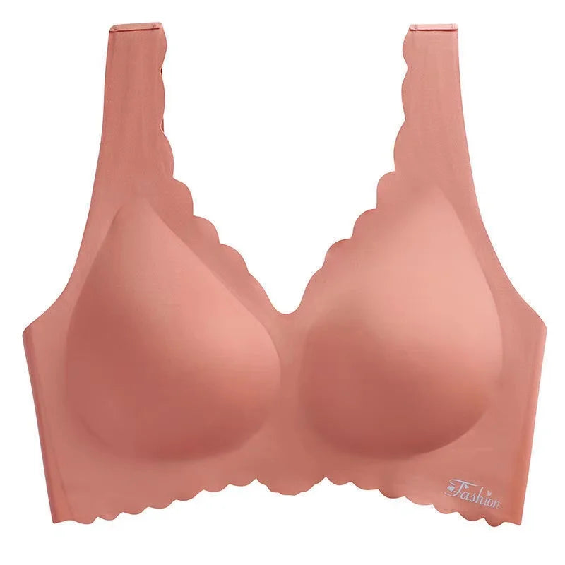 CowLost | product_id-seamless-wire-free-womens-bra-thin-3-4-cup-comfortable-anti-sagging-solid-color |8