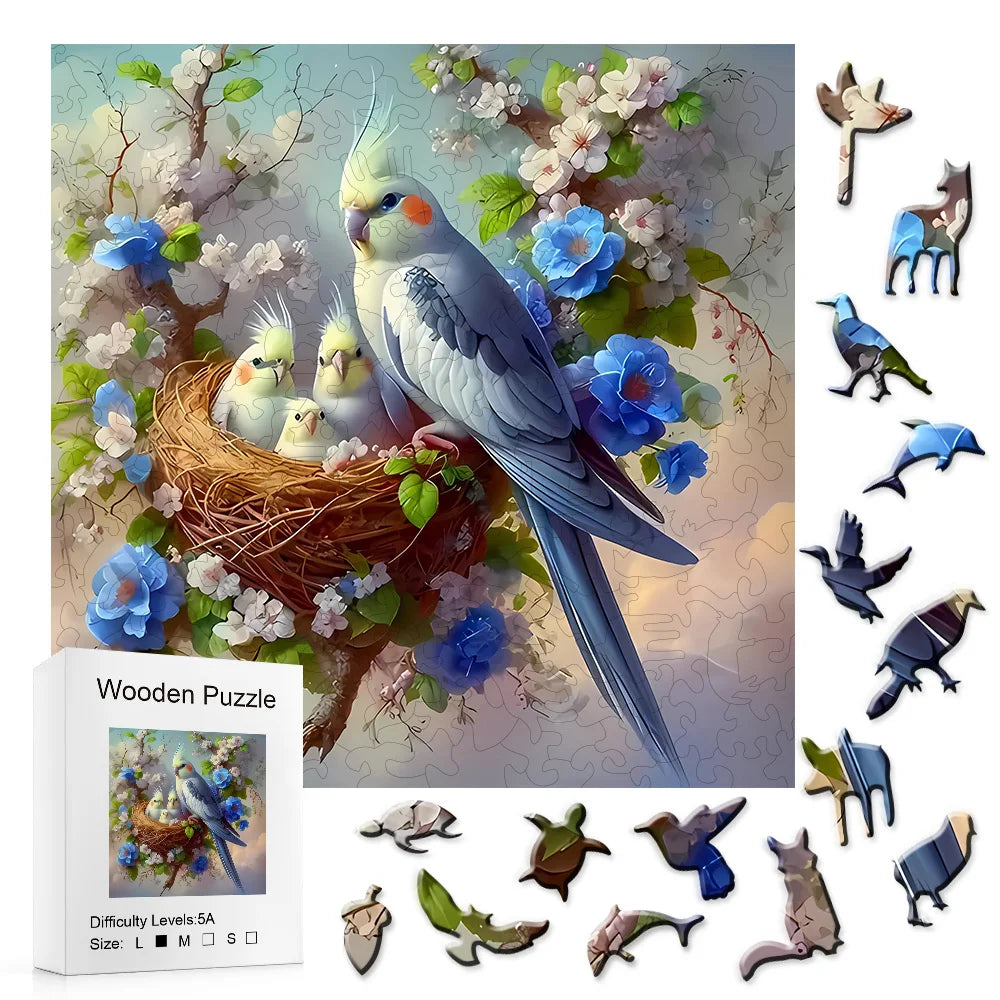 CowLost | wooden-puzzles-for-adults-hummingbird-wood-puzzles-adult-unique-animal-shape-wooden-jigsaw-puzzles-birthday-gifts-for-puzzles |1