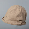 CowLost | linen-curled-edge-sun-hats-for-women-foldable-bucket-hat |14