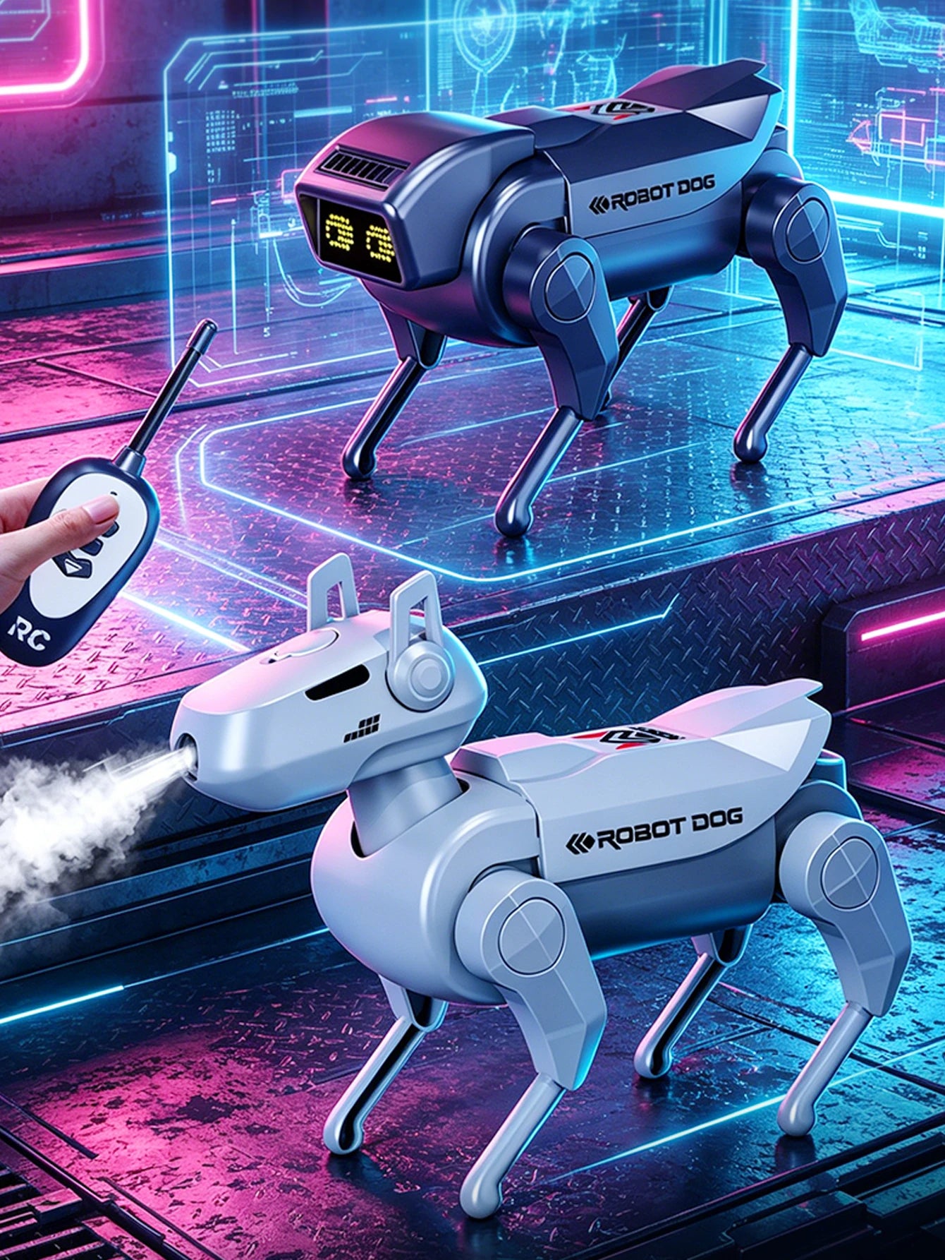CowLost | product_id-remote-control-mechanical-spray-dog-robot-toy-for-kids |7