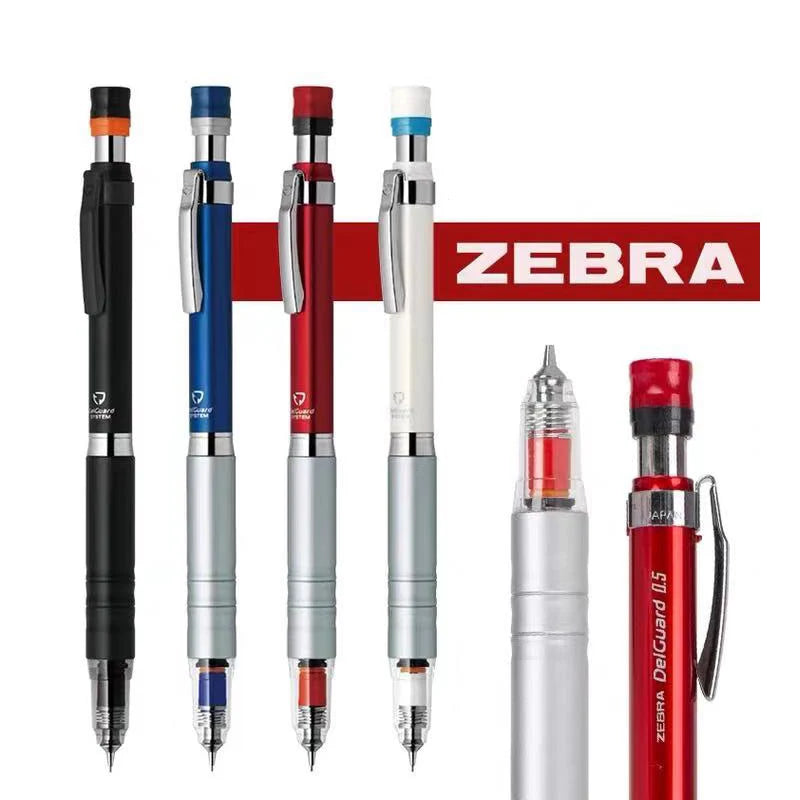 CowLost | product_id-zebra-delguard-ma86-0-5mm-mechanical-pencil-with-metal-grip-and-break-resistant-lead |1