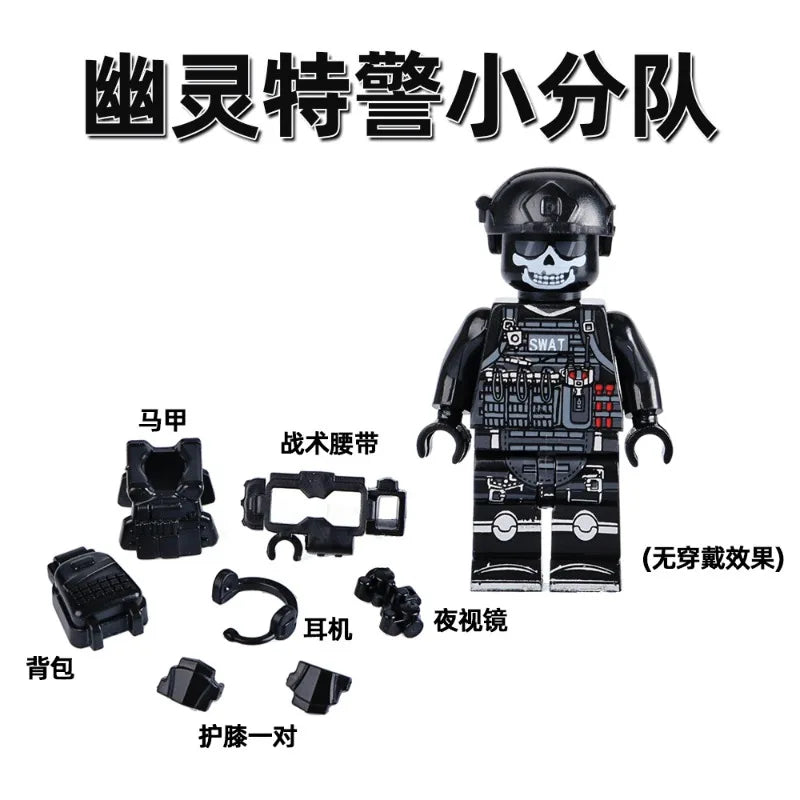 CowLost | product_id-military-black-ghost-swat-minifigure-set-with-backpack-gun-tactical-belt-accessories-birthday-gift |3