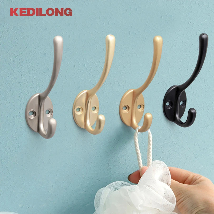 CowLost | modern-minimalist-zinc-alloy-black-clothes-hook-furniture |4